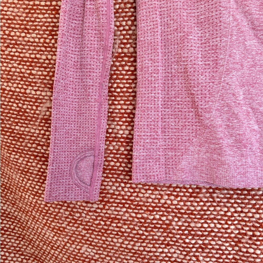 Gymshark Vital Seamless Purple Full Length Long Sleeve, Size Medium - Picture 3 of 7